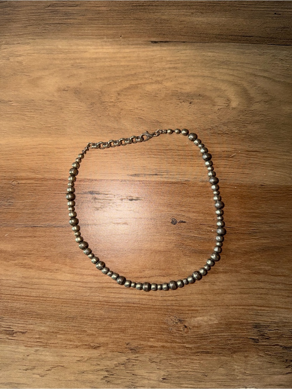 Authentic Navajo Pearl Choker Necklace - Picture 2 of 4